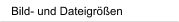 Bild- und Dateigrößen